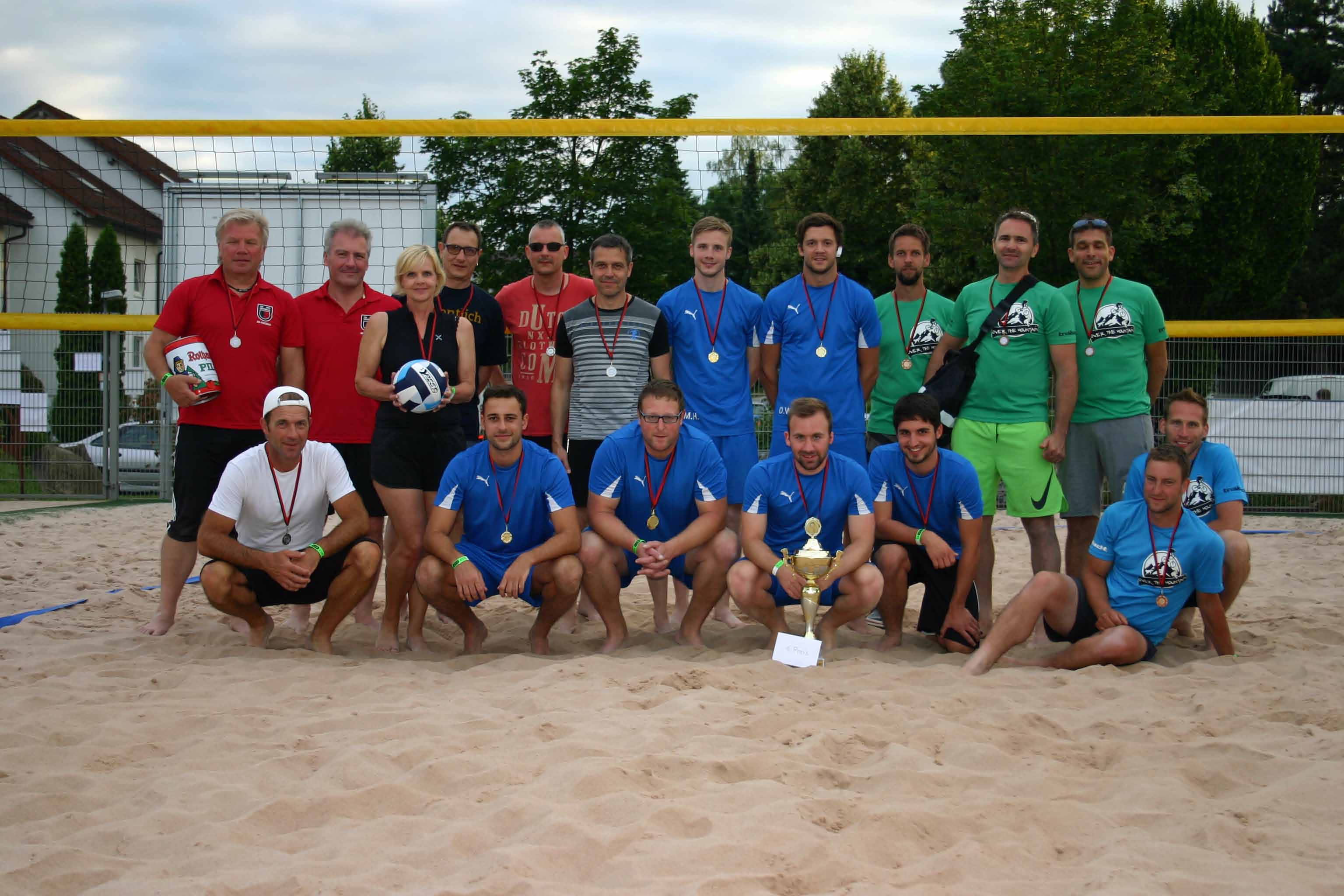 Siegerteams Beachvolleyball 2016