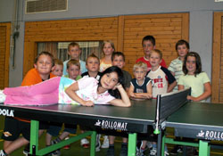 Tischtennis Ferienprogramm der Stad Schwaigern 2008