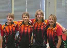 Mädchen U18 Mannschaft Meister der Kreisklasse im bezirk Heilbronn 2007 / 2008 vom TSV Stetten