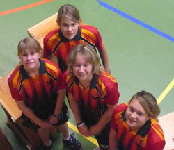 Mannschaftsbild Mädchen U18 2008/2009